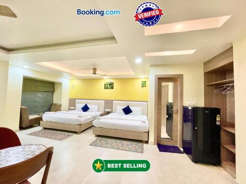 Near Sea Beach HOTEL RB-INN ! Puri,Near Jagannath Temple- Fully Air conditioned Rooms ,Wifi,- Lift and Restaurant, Parking Facilities - A Top Rated Hotel IN PURI