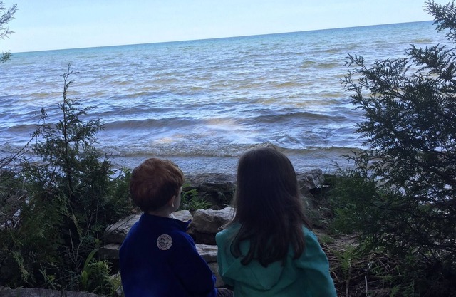 Neat Cottage Getaway On The Lake Michigan Rugged Shore=relax-romantic-restore-ah