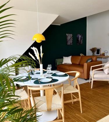 neues trendy Dachgeschossloft