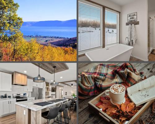 New Bear Lake Home with Beautiful Fall Views