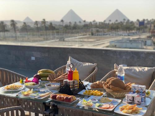 New Galleria Pyramids view inn
