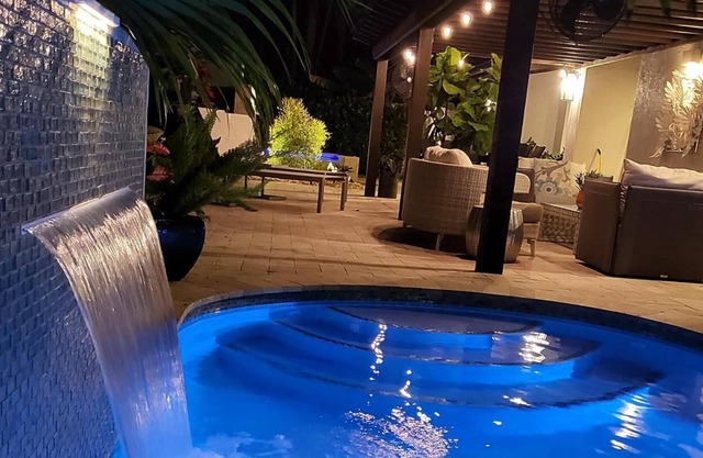 NEW LISTING! Tropical Beach Villa with Heated Pool and Spa