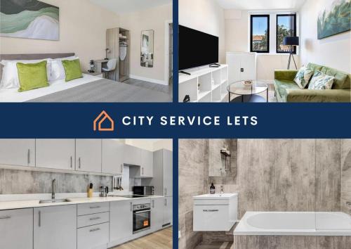 New London Cheam Village 1 Bed - Perfect for Long Stays - With Parking