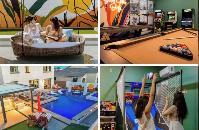 NEW LUXURIOUS/Resort Backyard/Sleeps 19/Game Room
