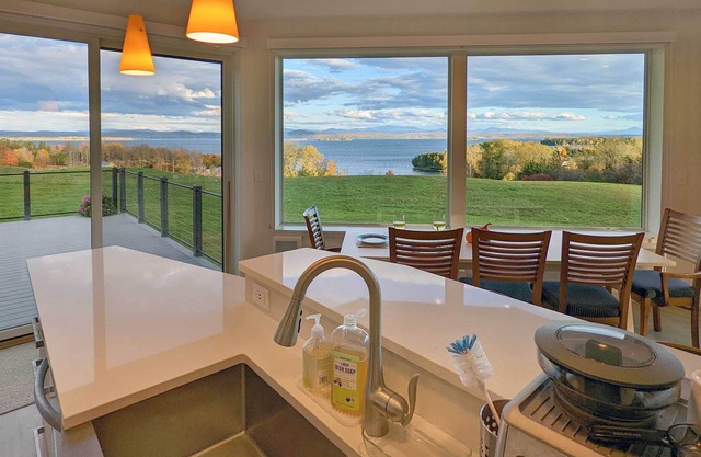 NEW! Modern Retreat w/ Lake Champlain & Mtn Views!