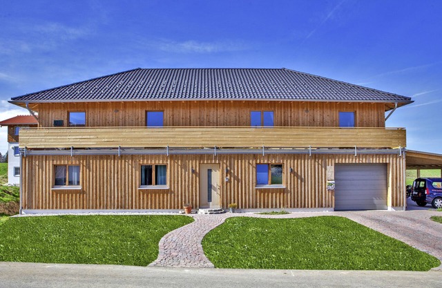 Newly built comfortable apartment with roof terrace