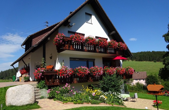 Nice, new, comfort. Apartment 1-3 pers. at grade, overlooking meadows and woods