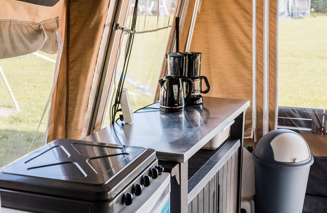 Nice tent on a campsite