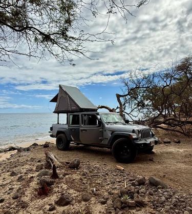 Nomad Jeep top tent camper 1