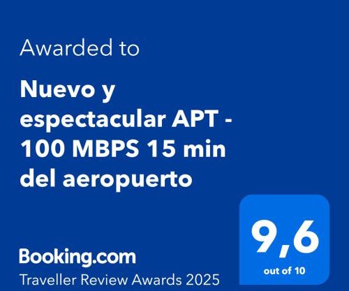 Nuevo y espectacular APT - 100 MBPS 15 min del aeropuerto