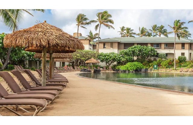 Ocean Front The Point at Poipu Suite # 002.