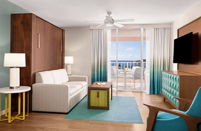Ocean View Club Studio Suite in St. Thomas' East End Near the Beach