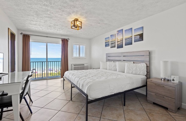 Ocean View Hotel Room with Balcony- King Bed #25