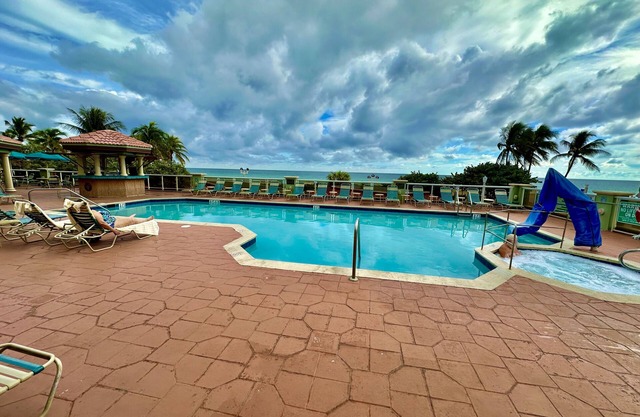 Oceanfront 2 Room Suite with Resort Amenities.