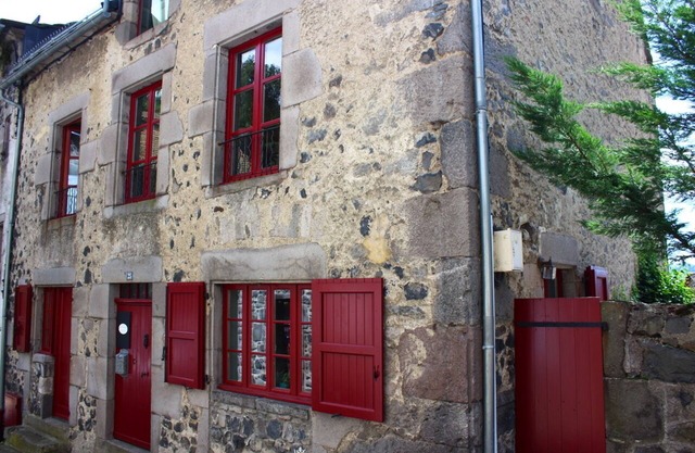 Old house in the center of Murat