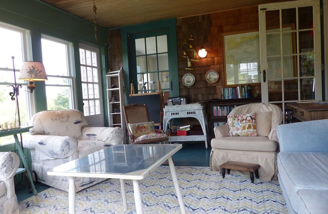 Old Nantucket house near town & beaches offers water view, privacy and quiet,
