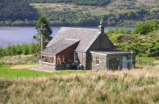 On a private hill farm estate. Set in stunning scenery close to the coast.