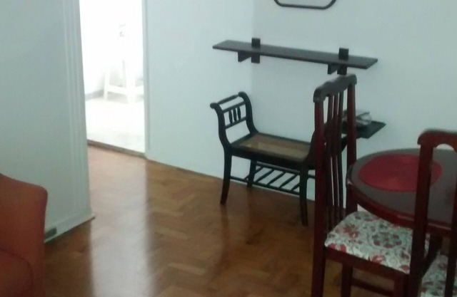 One bedroom apartment on Embaré beach, overlooking the sea