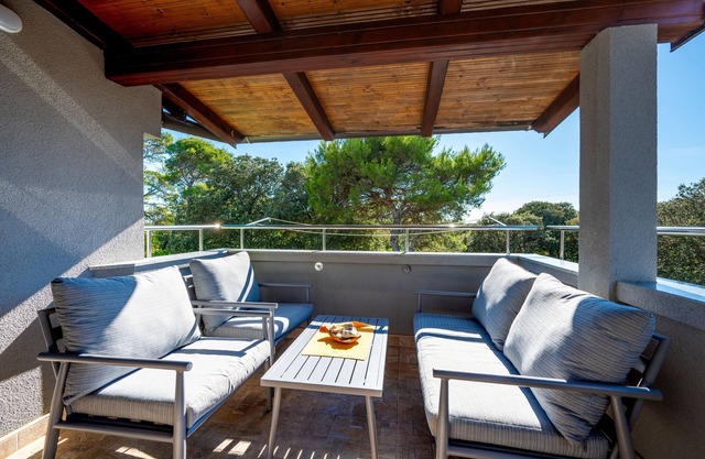One bedroom apartment with terrace and sea view Silba (A-17603-b)
