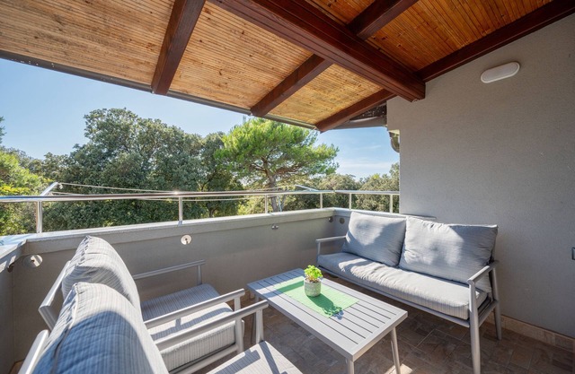 One bedroom apartment with terrace and sea view Silba (A-17603-a)