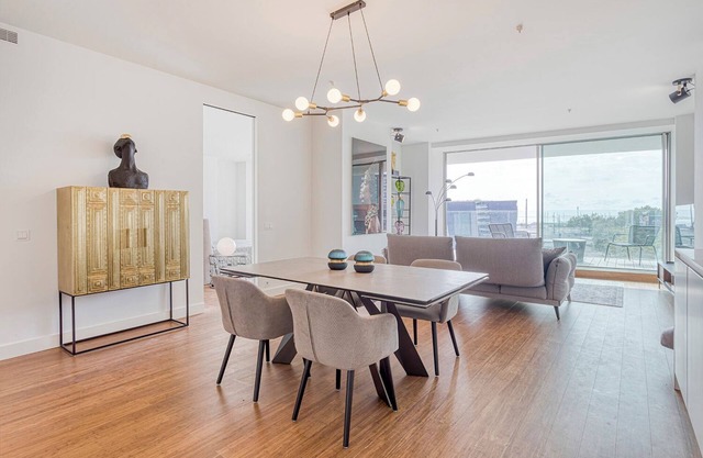 One Bedroom Luxury Apartment in Antares Modern Building in Poblenou