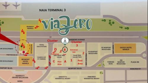 One Palm Tree Villas Condominium - Studio 7th FL with Balcony - Across Terminal 3 Airport