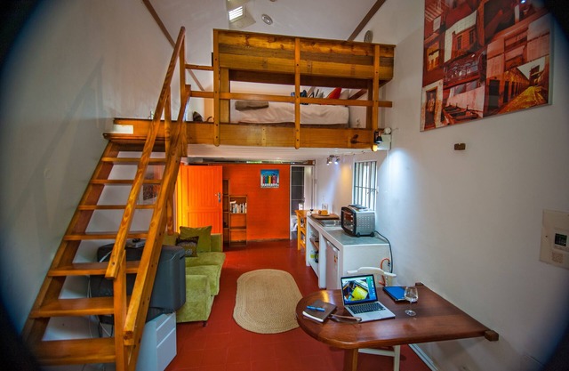 Our sunny, creatively designed self-catering cottage is available for your work