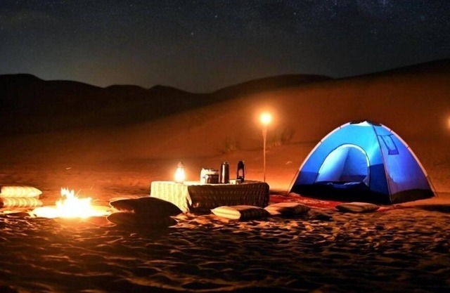 Overnight Campsite stay party adventures