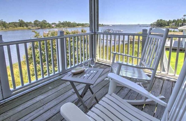 Panacea- Sound Front Home with Dock in Newport, NC