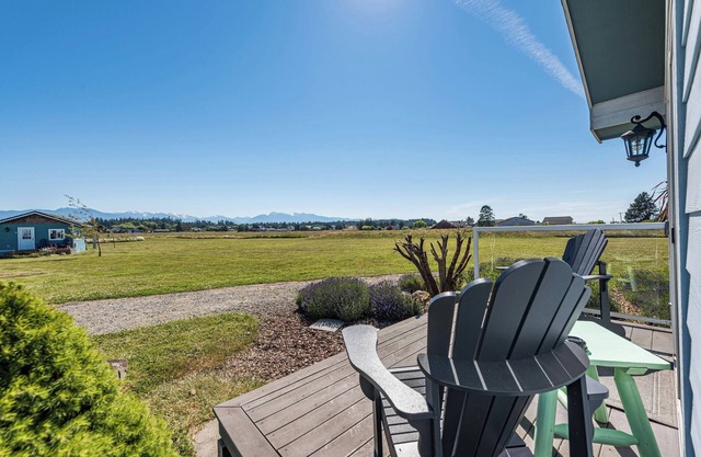 Panoramic Mountain views from your King room