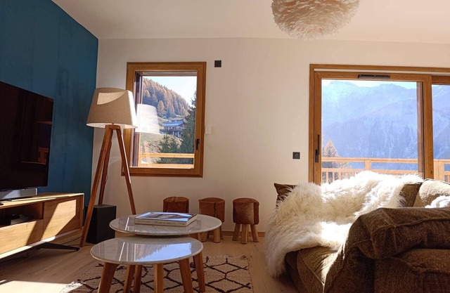 Paradiski new, quiet and sunny Plan peisey