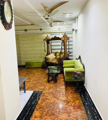 Park view furnished apartment
