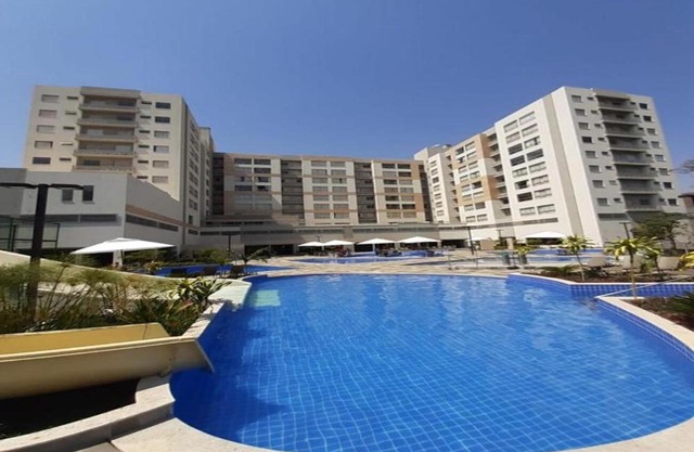 Parque Veredas flat 311 VISTA PARA AS PISCINA ASCESSO AO RIO AO LADO DO HOT PARK