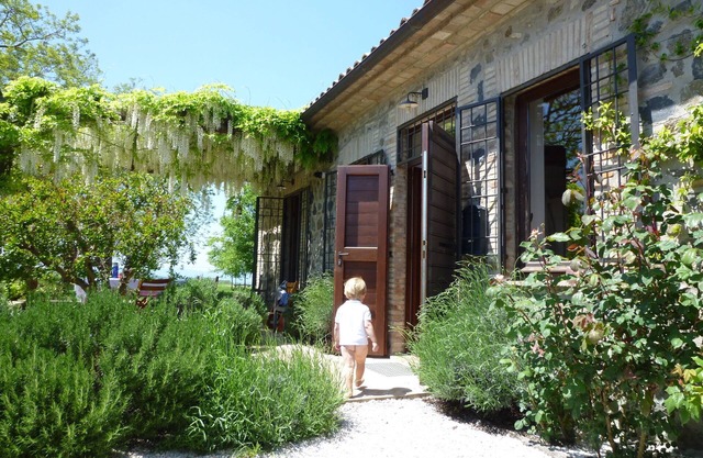 Part of a stylishly renovated Umbrian estate near Orvieto and Bolsena