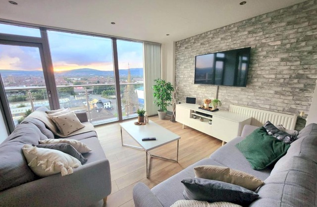 Pass the Keys Stunning Penthouse with Balcony Sunset Views