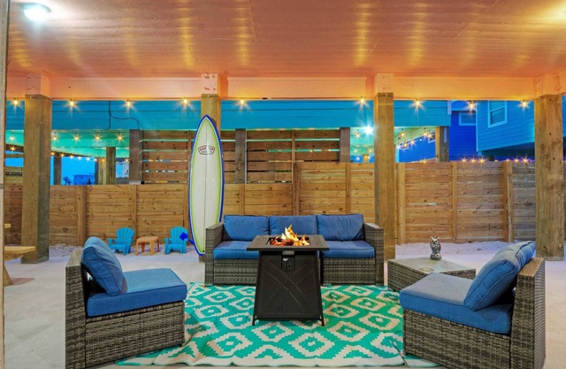 Patio Lounge w/Firepit! Nature Preserve Views Surf-n-dipity by Avantstay