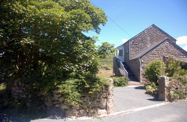 Peaceful coastal property with large garden. Unbeatable views of sea and moors.