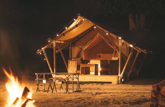 Peaceful Glamping Tent near Adirondack Mountains