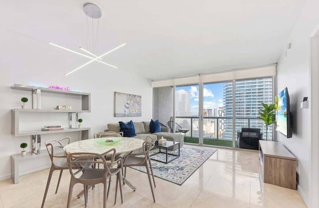 Penthouse ICON W hotel WaterViews balcony Brickell