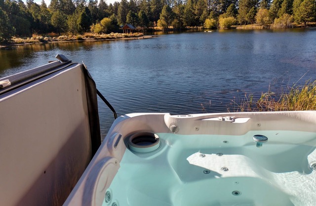 Perfect couples get away home with Private Hot Tub