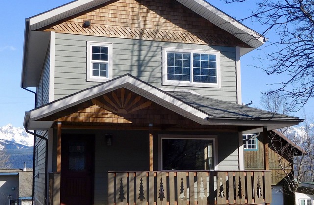 Perfect location in the heart of Seward with a view of Mt Marathon and the Bay.