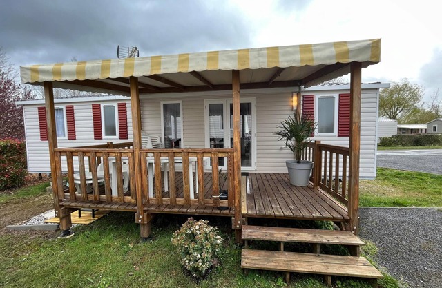 Perfect mobile home 3 bedrooms 2 bathrooms at Domaine de Dugny