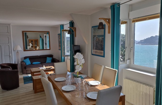 Perros-App classified 3*, Panoramique Mer-Direct Plage TRESTRAOU