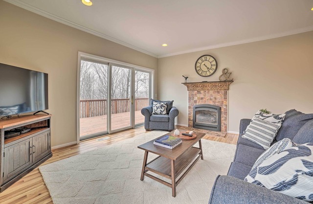 Pet-Friendly Harbor Springs Home: Hot Tub + Pool!