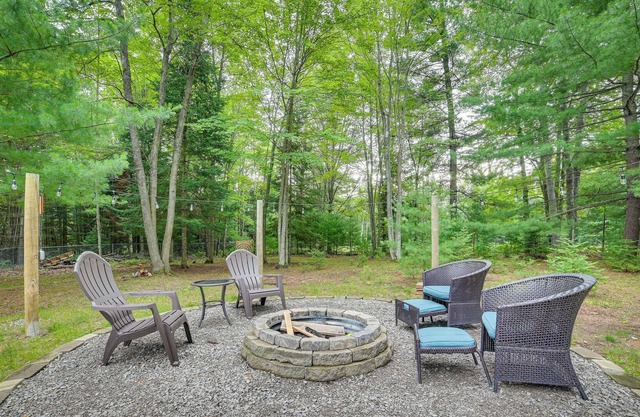 Pet-Friendly Prudenville Getaway w/ Fire Pit!