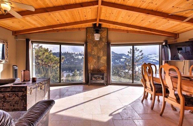 Pet-Friendly Truckee Home with Panoramic Lake Views!