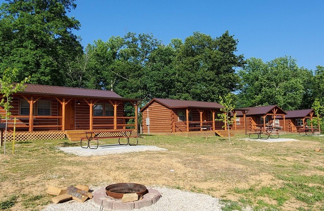 Pine Camping Cabin