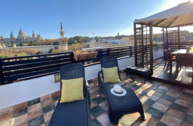 Plaza España Penthouse with Terrace and View