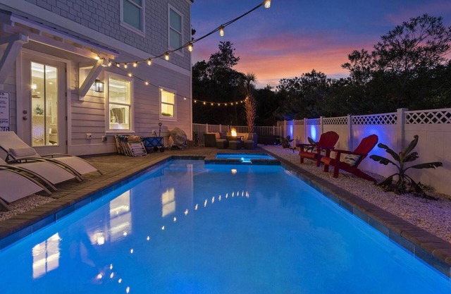 Pool/Hot Tub, BeachView, Golf Cart | Beach Kissed Bliss