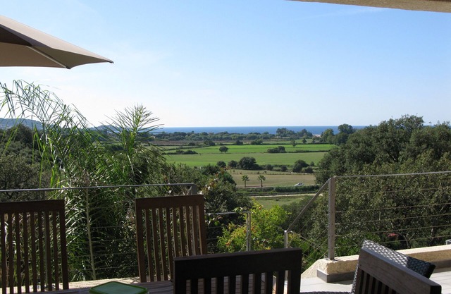 PORTICCIO VIlla 150 m2 Impregnable sea view on the Ajaccio gulf beach nearby